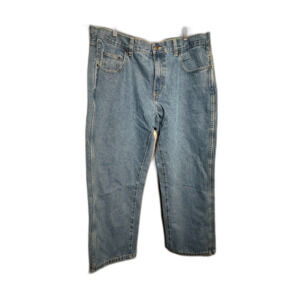 Red Head Bass Pro Shops 40x30 Carpenter Jeans Blue Denim Utility Workwear